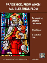 Praise God, From Whom All Blessings Flow SA choral sheet music cover
